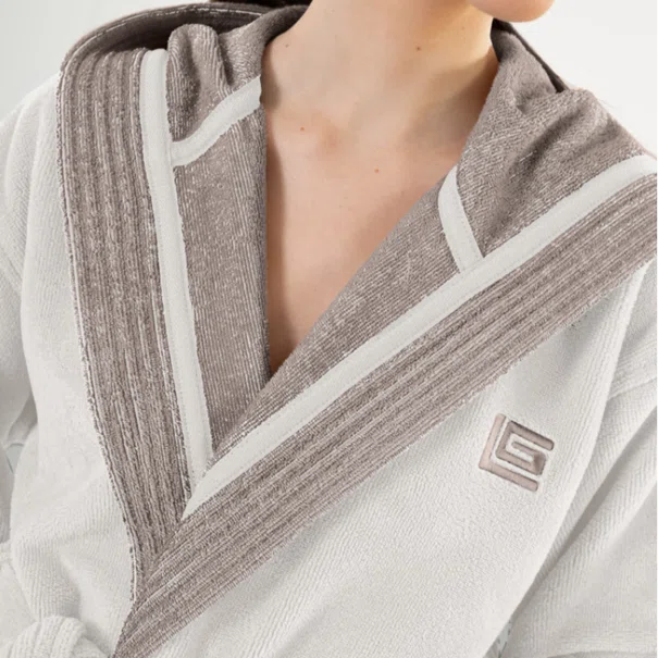 Μπουρνούζι Guy Laroche Monogram Perla
