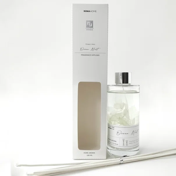 Αρωματικό Χώρου 180ml Με Στικς Nima Aroma Ocean Mist