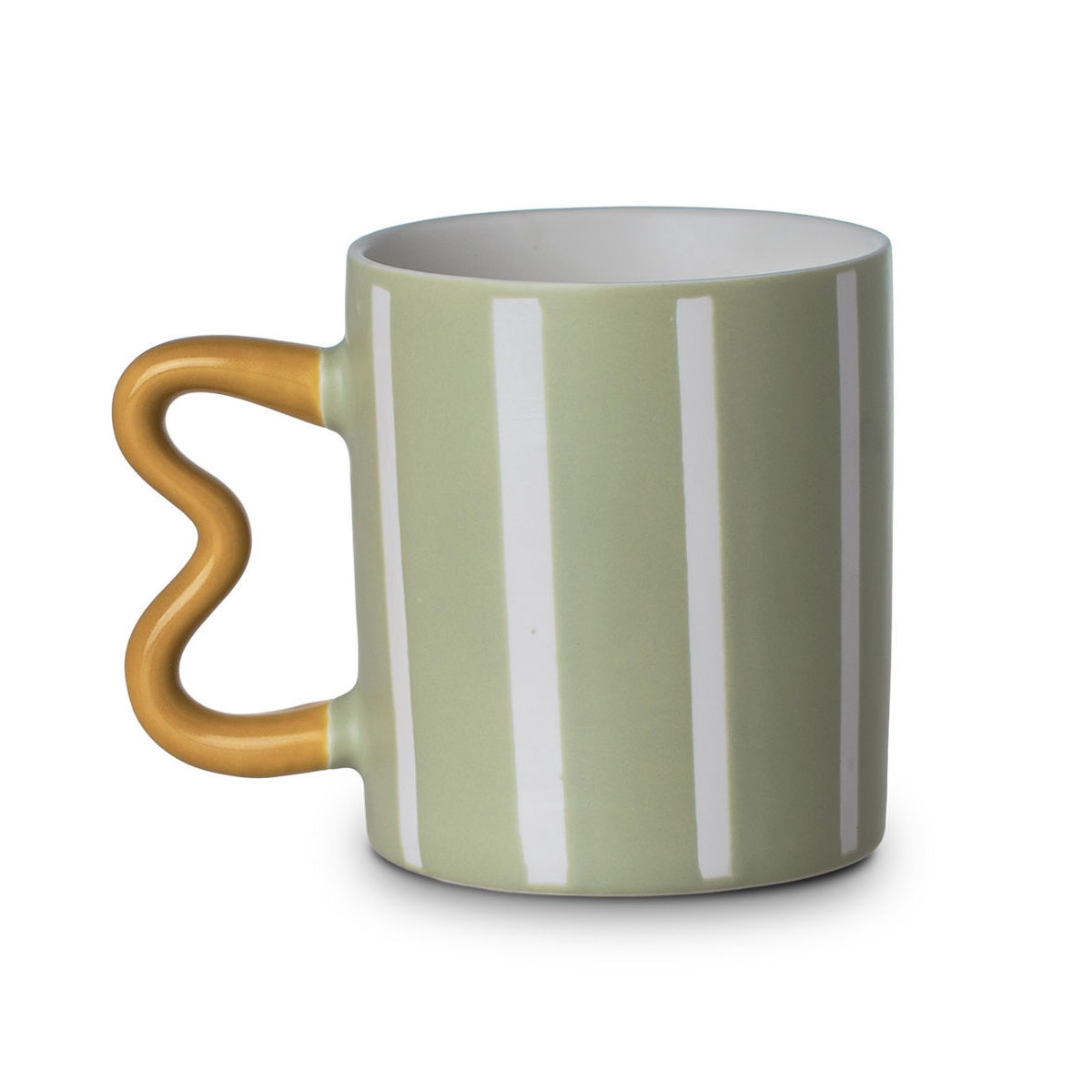 Κούπα 450ml Estia Jazz Lines Πράσινο 07-35143