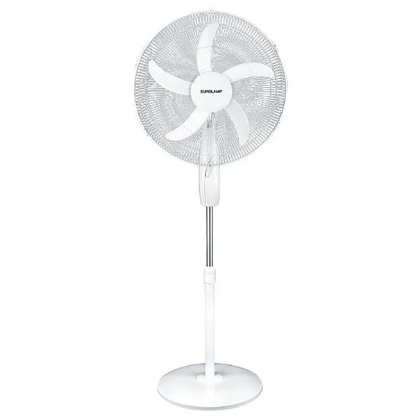 Ανεμιστήρας Δαπέδου Με Ορθοστάτη 60W Eurolamp 300-20015 White