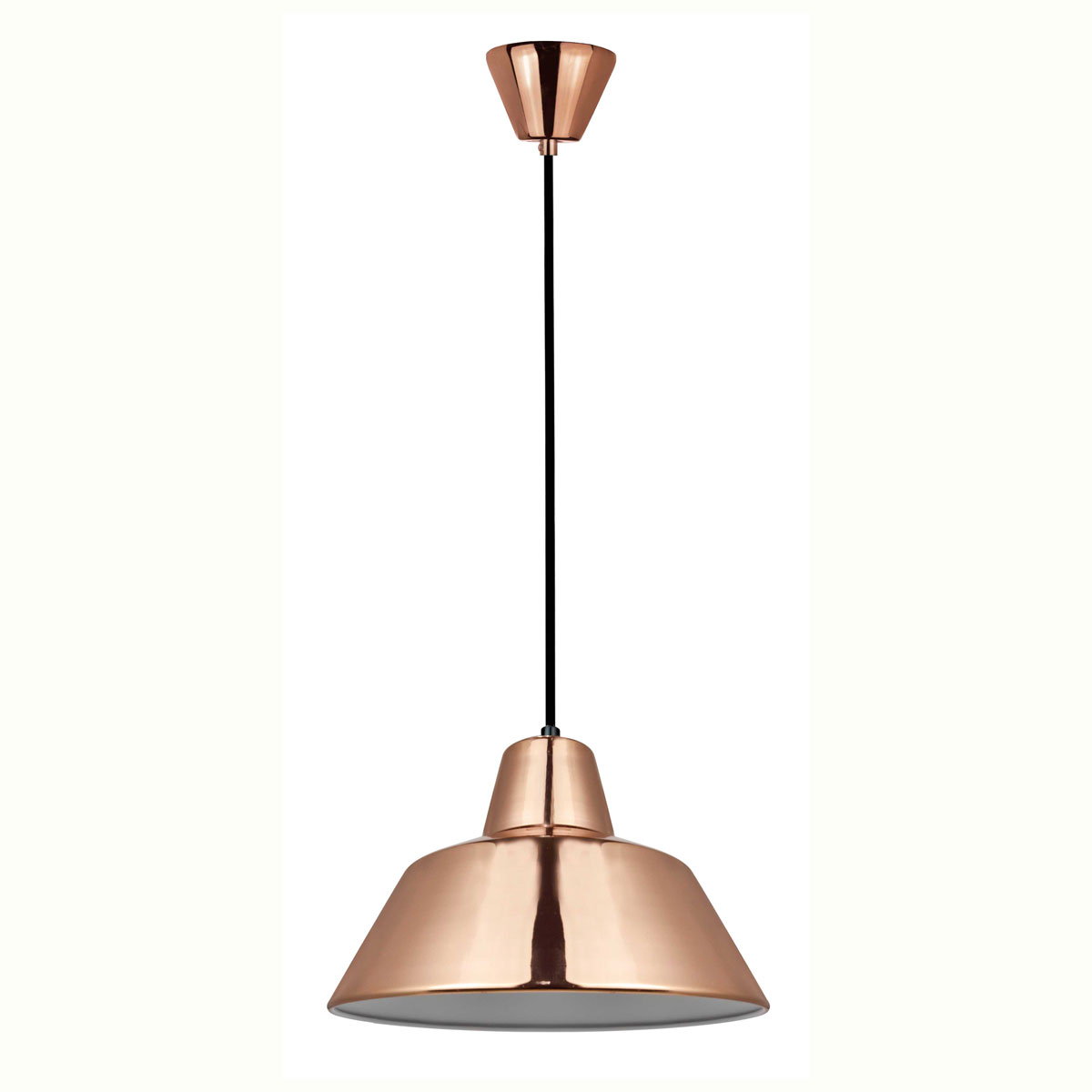 Φωτιστικό Οροφής Μονόφωτο Viokef Glen Copper 4105603
