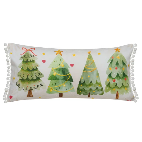 Χριστουγεννιάτικο Μαξιλάρι 2 Όψεων (30x60) Kentia Loft Snow 257