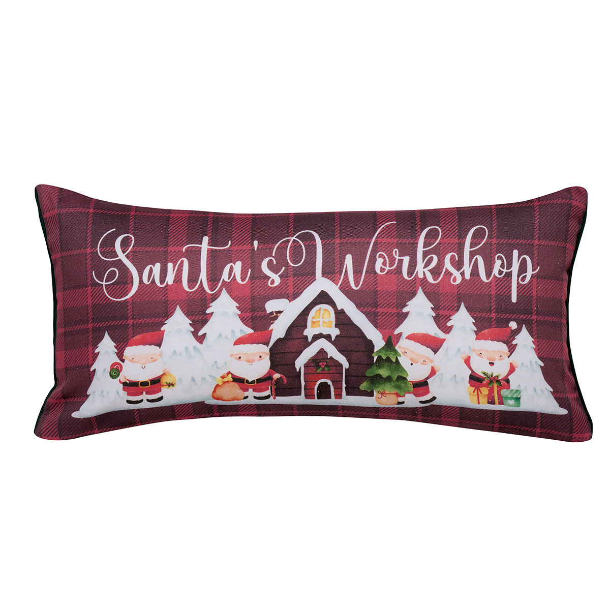 Χριστουγεννιάτικο Μαξιλάρι 2 Όψεων (30X60) Kentia Loft Snow 259 Χριστουγεννιάτικα Μαξιλάρια Spitishop