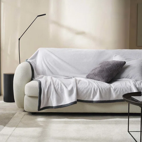 Ριχτάρι Καναπέ Τριθέσιου (180x300) Gofis Home Polar Fog Grey 109/01