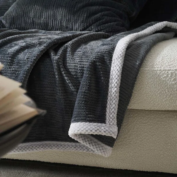 Ριχτάρι Καναπέ Διθέσιου (180x250) Gofis Home Polar Pearl Grey 109/15