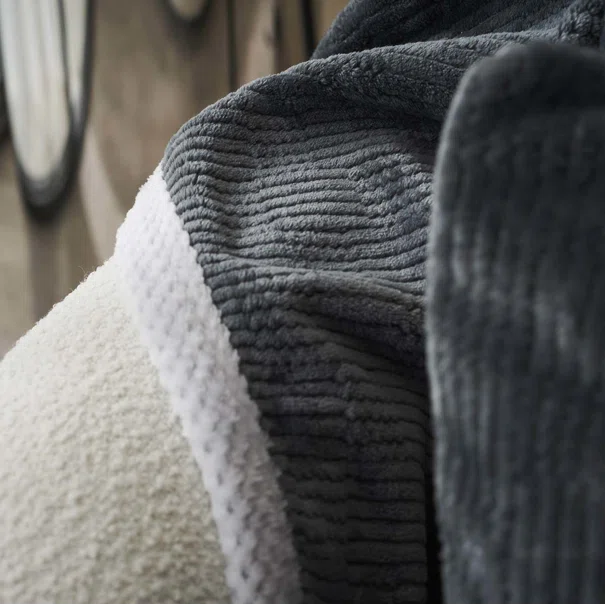 Ριχτάρι Καναπέ Διθέσιου (180x250) Gofis Home Polar Pearl Grey 109/15