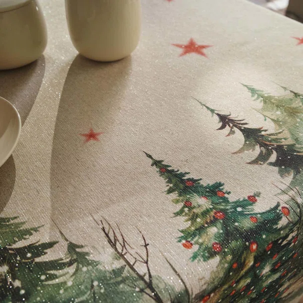 Χριστουγεννιάτικο Τραπεζομάντηλο (135x180) Gofis Home Xmas 205