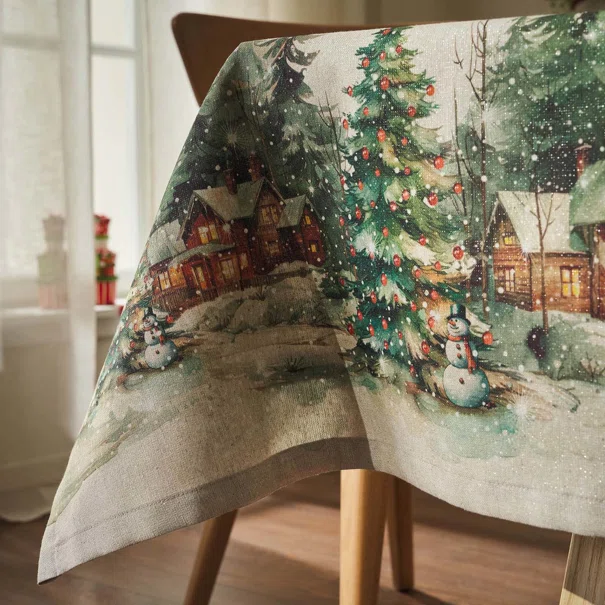 Χριστουγεννιάτικο Τραπεζομάντηλο (135x180) Gofis Home Xmas 205