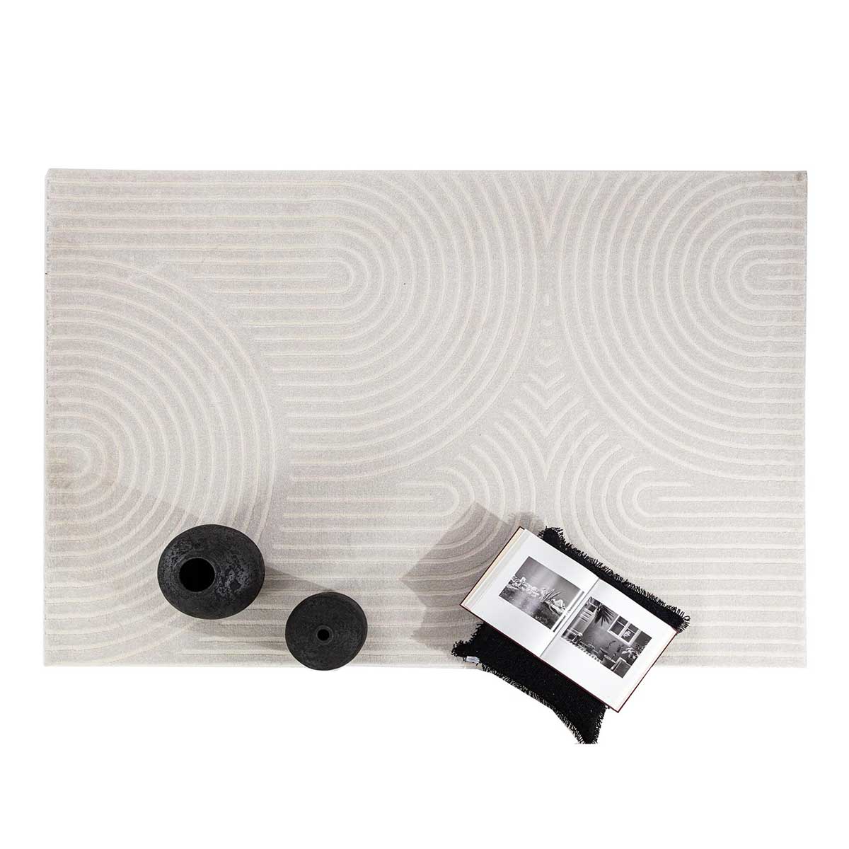Χαλί (200X250) Royal Carpet Organic 565 Cream Χαλιά Σαλονιού Χειμερινά Spitishop