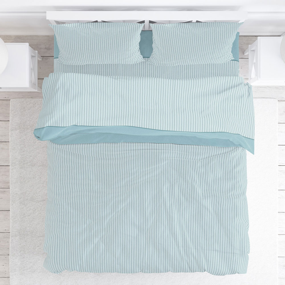 Φανελένια Παπλωματοθήκη Μονή (160x240) Viopros Flannels 2554