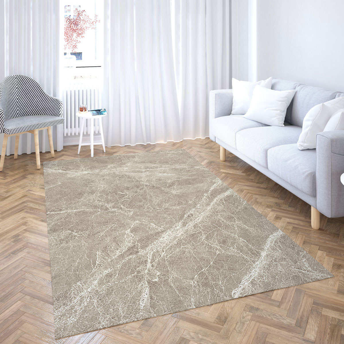 Χαλί (200x290) Viopros Premium Carpets Μαρφίλ Μπεζ