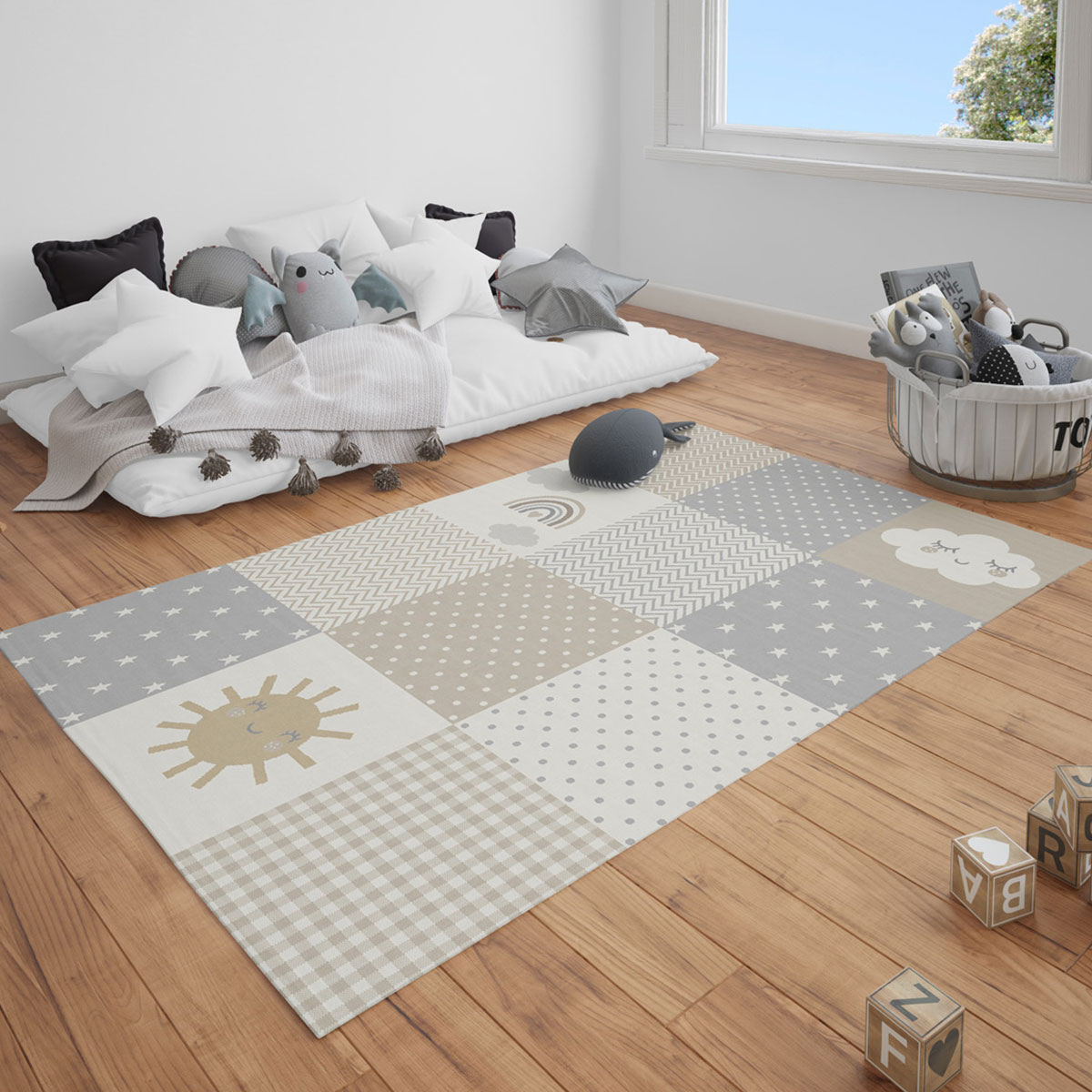 Παιδικό Χαλί (133x190) Viopros Premium Carpets Πίξελ