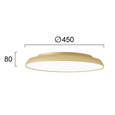 Φωτιστικό Πλαφονιέρα LED Viokef Art 4303600