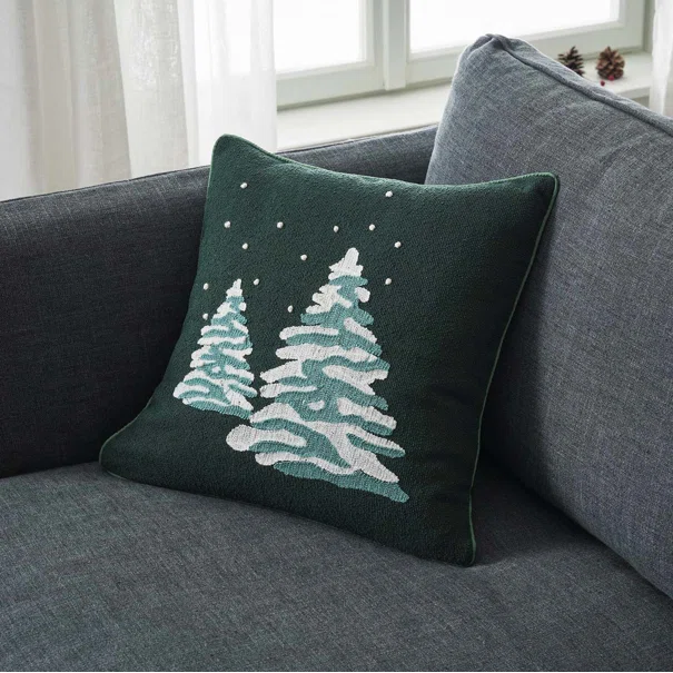 Χριστουγεννιάτικη Μαξιλαροθήκη (43x43) Gofis Home Xmas 301