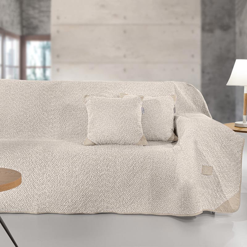 Ριχτάρι Καναπέ Τριθέσιου (170x300) Guy Laroche Lama Beige