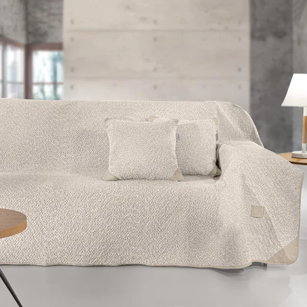 Ριχτάρι Καναπέ Τριθέσιου (170x300) Guy Laroche Lama Beige