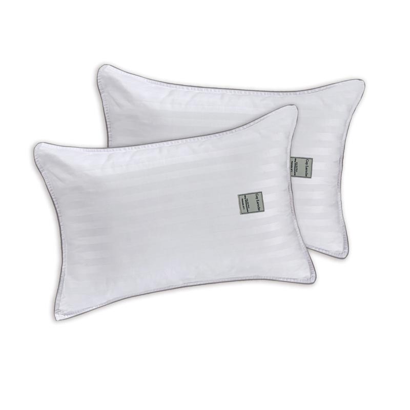 Ζεύγος Μαξιλάρια Ύπνου Μέτρια (50x70) Guy Laroche Easy Fit Medium Hollowfiber