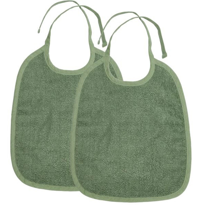 Σαλιάρες Πετσετέ (Σετ 2τμχ) Meyco Forest Green
