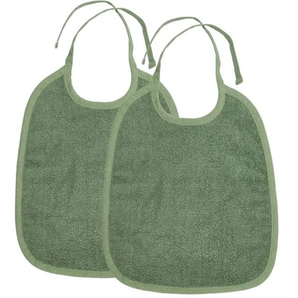 Σαλιάρες Πετσετέ (Σετ 2τμχ) Meyco Forest Green