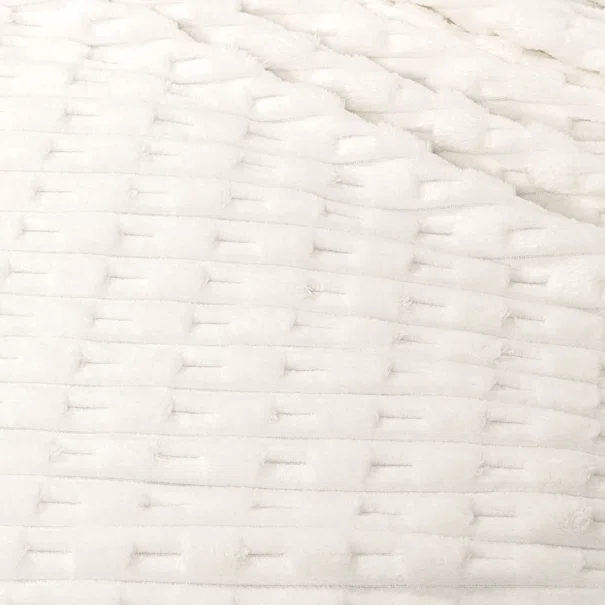 Κουβέρτα Fleece Μονή (160x220) Nima Savara Ivory