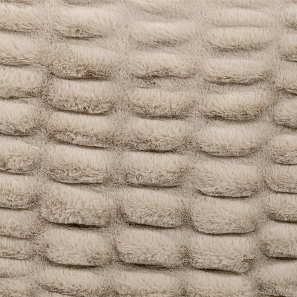 Κουβέρτα Γούνινη Υπέρδιπλη (220x240) Nima Mossy Beige