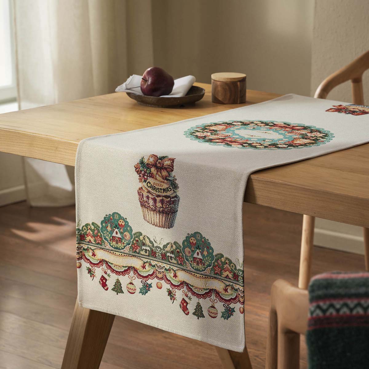 Χριστουγεννιάτικη Τραβέρσα (45x140) Gofis Home Xmas 212