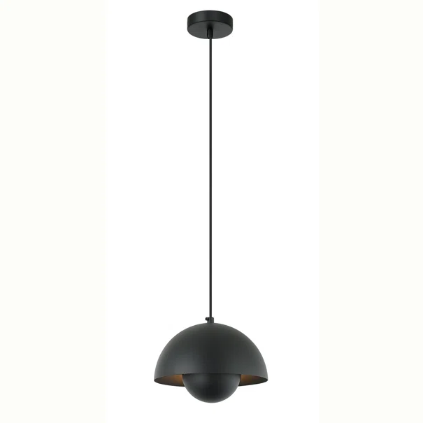 Φωτιστικό Οροφής Μονόφωτο Viokef Tulip Black 4283201