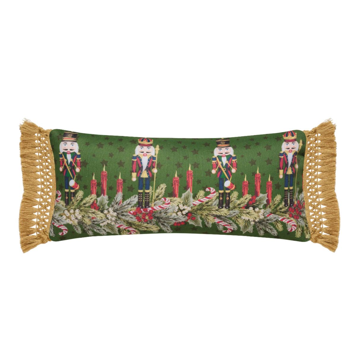 Χριστουγεννιάτικο Μαξιλάρι 2 Όψεων (30x60) Kentia Loft Snow 255