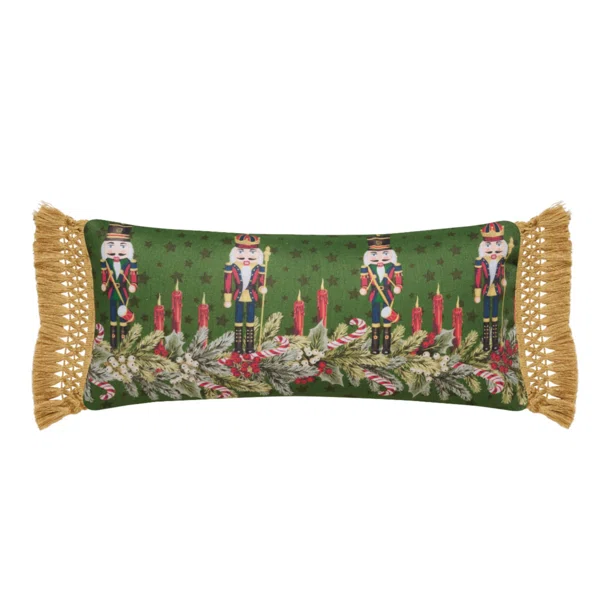 Χριστουγεννιάτικο Μαξιλάρι 2 Όψεων (30x60) Kentia Loft Snow 255