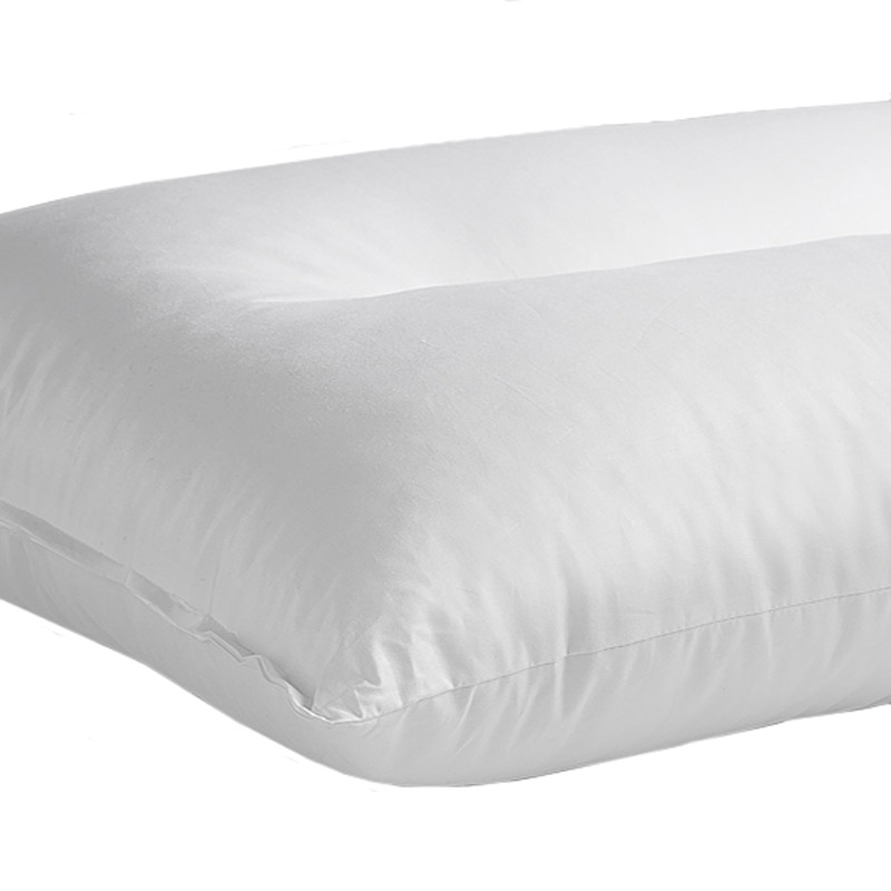 Μαξιλάρι Ύπνου Ανατομικό Σκληρό (50X70) Vesta Linear Polyester Λευκά Είδη Κρεβατοκάμαρας Μαξιλάρια Ανατομικά Spitishop