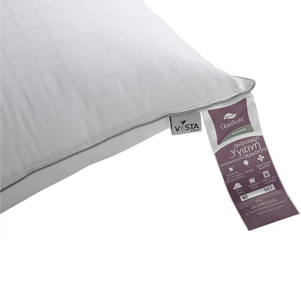Βρεφικό Μαξιλάρι Μέτριο (30x40) Vesta Quallofil Air Allerban Polyester