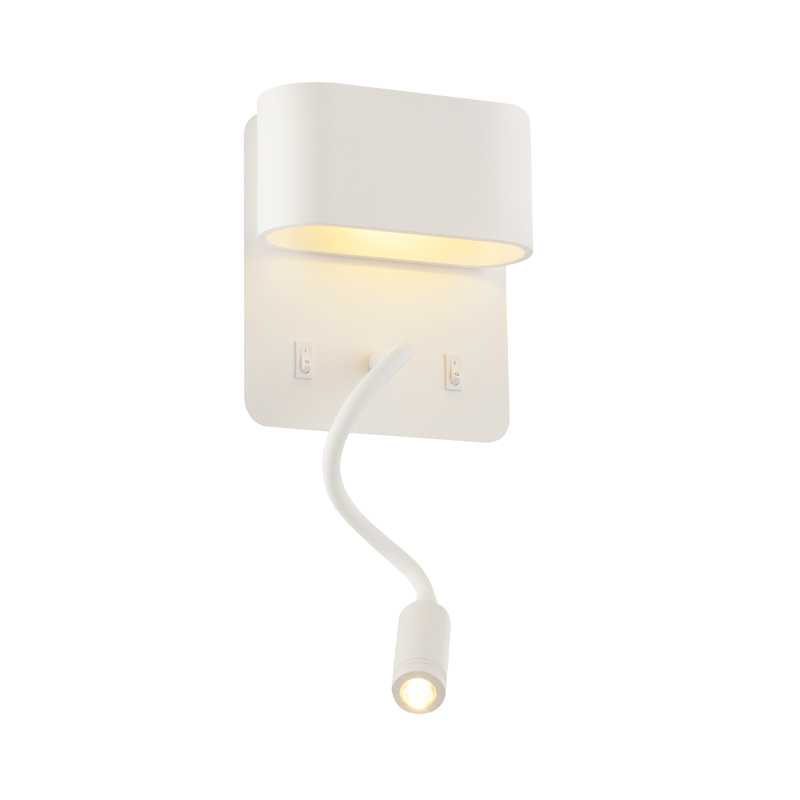 Απλίκα Τοίχου LED Aca Priamus V86LEDW45WH White