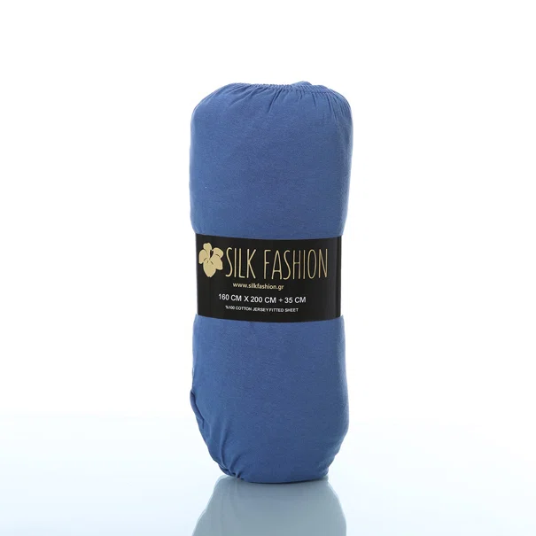 Σεντόνι Μονό Με Λάστιχο (100x200+35) Silk Fashion Jersey Jean