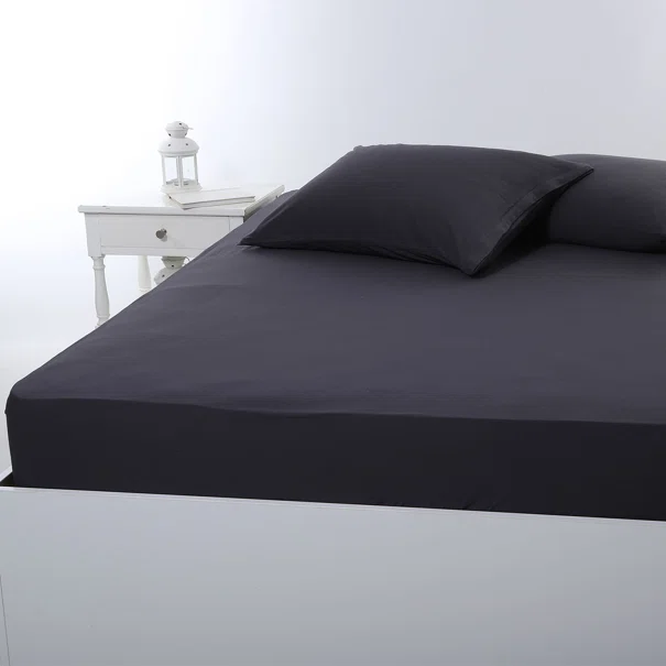 Σεντόνι Υπέρδιπλο Με Λάστιχο (160x200+35) Silk Fashion Jersey D.Grey