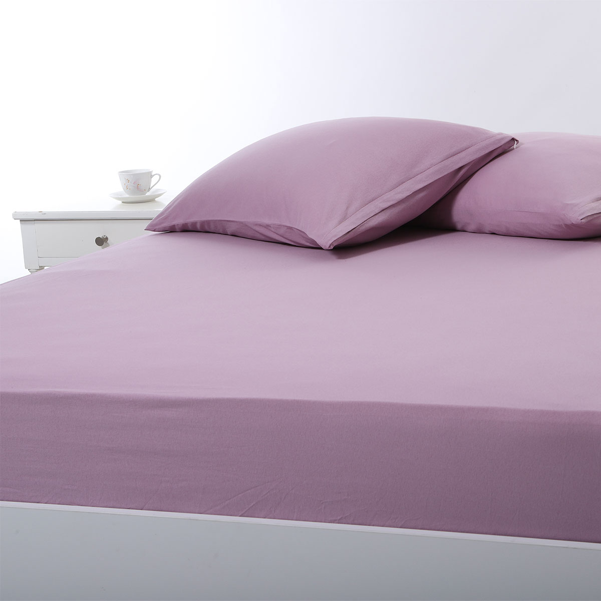 Σεντόνι King Size Με Λάστιχο (180x200+35) Silk Fashion Jersey Cyclamen