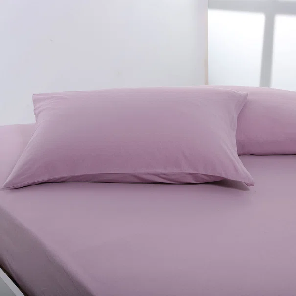 Ζεύγος Μαξιλαροθήκες (50x70) Silk Fashion Jersey Cyclamen