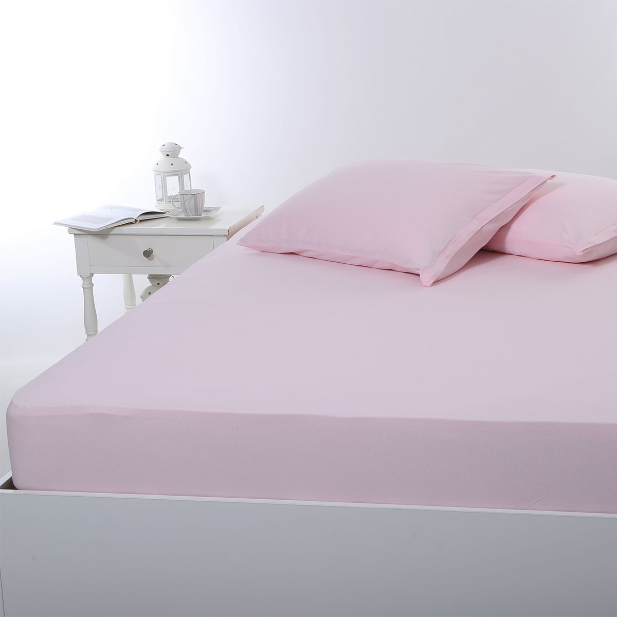 Σεντόνι Μονό Με Λάστιχο (100x200+35) Silk Fashion Jersey Pink