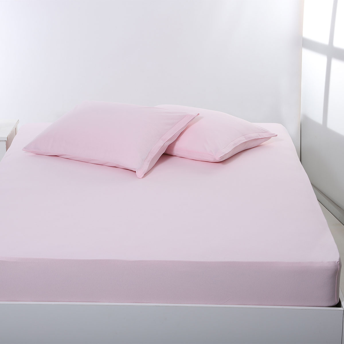 Σεντόνι King Size Με Λάστιχο (180x200+35) Silk Fashion Jersey Pink