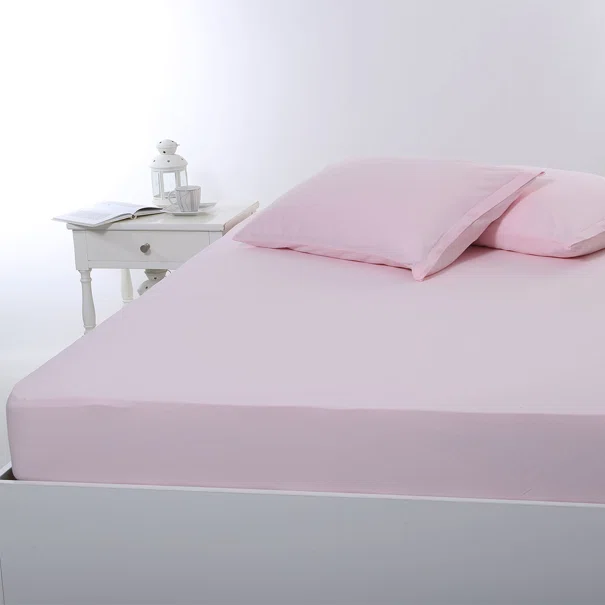 Σεντόνι King Size Με Λάστιχο (180x200+35) Silk Fashion Jersey Pink