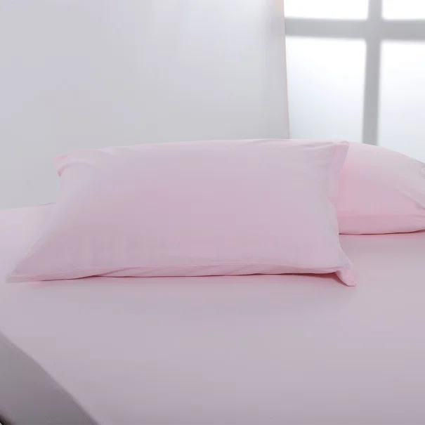 Ζεύγος Μαξιλαροθήκες (50x70) Silk Fashion Jersey Pink