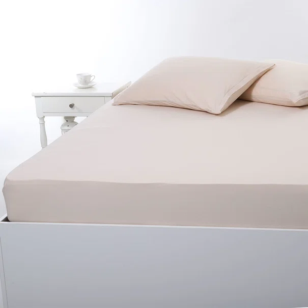 Σεντόνι King Size Με Λάστιχο (180x200+35) Silk Fashion Jersey L.Beige