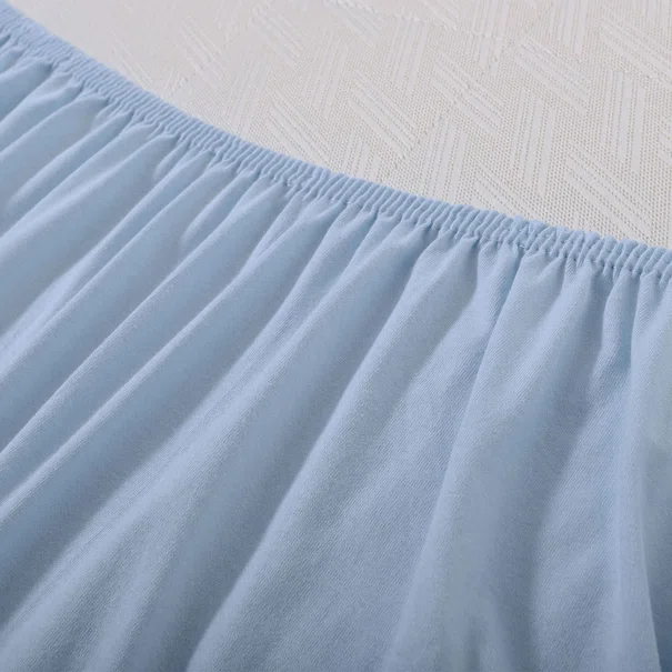 Σεντόνι Υπέρδιπλο Με Λάστιχο (160x200+35) Silk Fashion Jersey Ciel