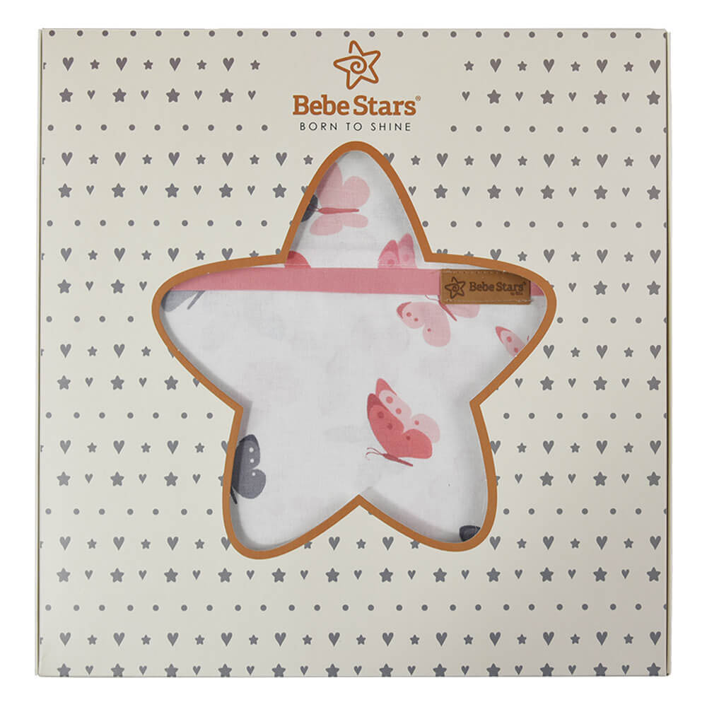 Σεντόνια Κούνιας (Σετ) Bebe Stars Chrysalis 201-185 Βρεφικά Προίκα Μωρού Spitishop