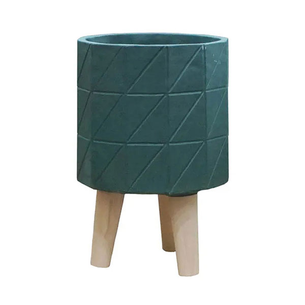 Κασπώ Με Βάση (Φ19.5x28.5) Marhome Πράσινο 06-21203-1