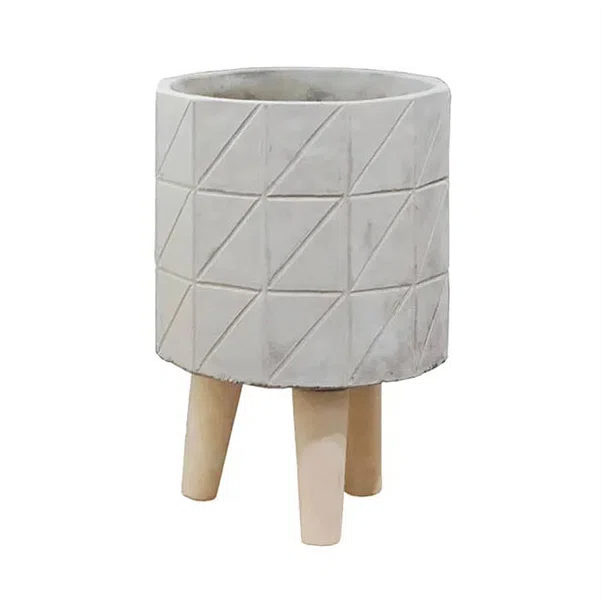 Κασπώ Με Βάση (Φ19.5x28.5) Marhome Γκρι 06-21203-3