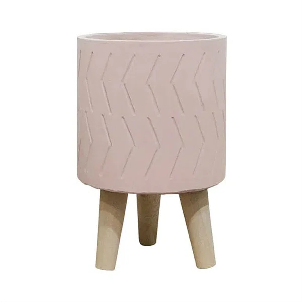 Κασπώ Με Βάση (Φ19.5x28.5) Marhome Ροζ 06-21205-1