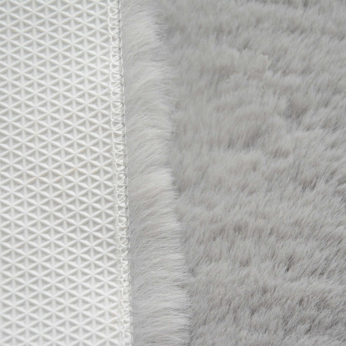 Χαλί Διαδρόμου Γούνινο (80X150) New Plan Puffy Fc6 Light Grey Χαλιά Διάδρομοι Spitishop