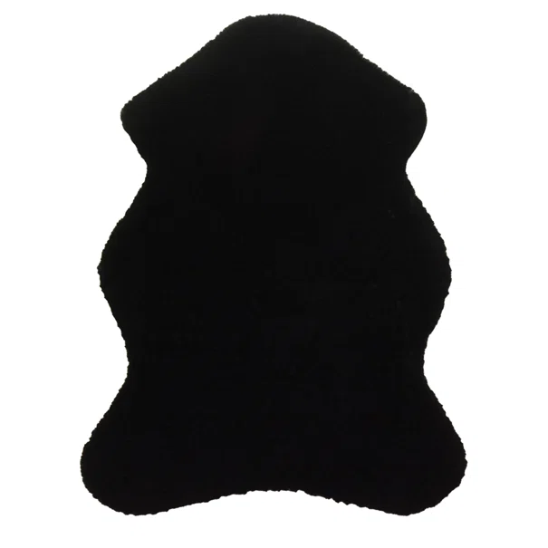 Χαλί Διαδρόμου Γούνινο (80x120) New Plan Puffy FC9 Black