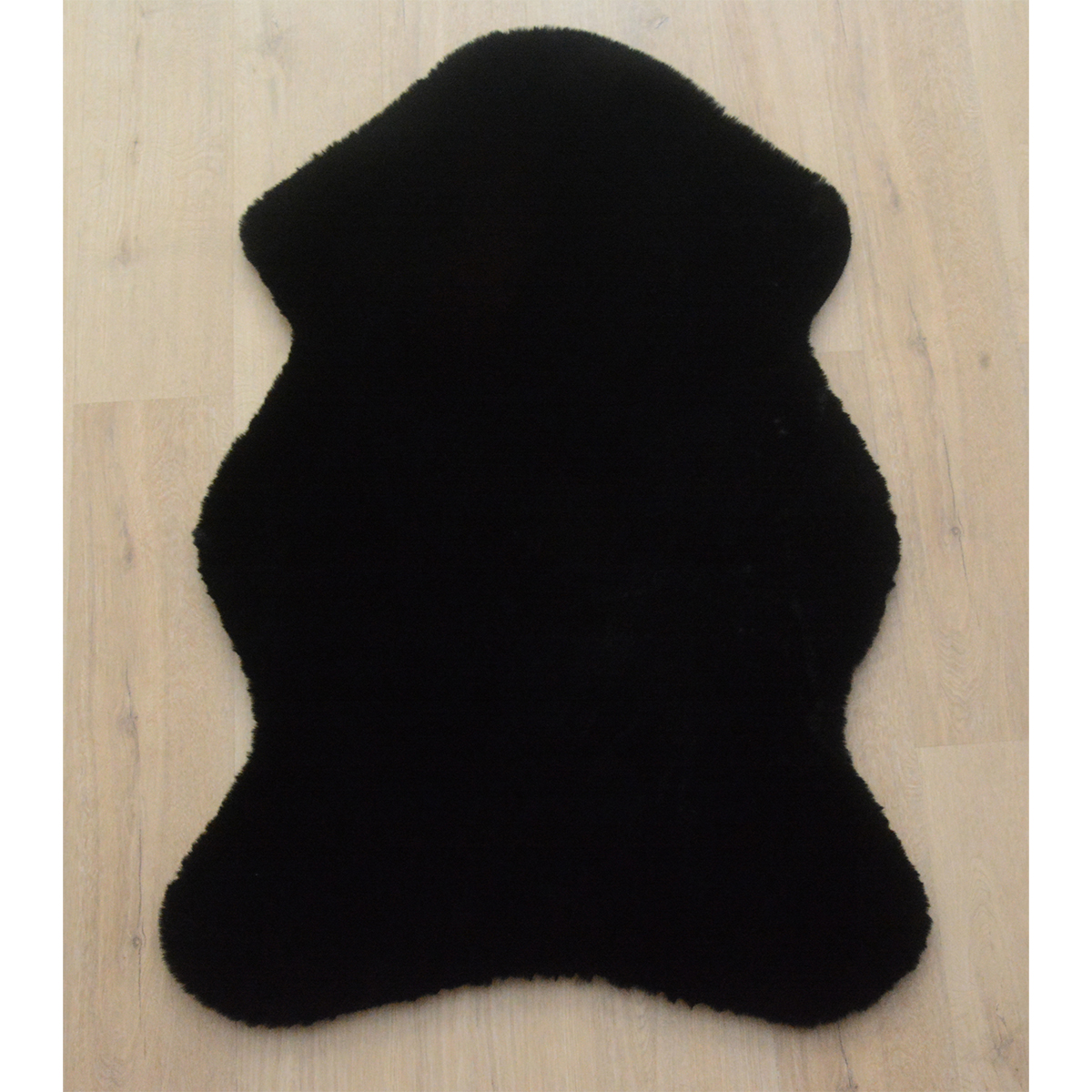 Χαλί Διαδρόμου Γούνινο (80X120) New Plan Puffy Fc9 Black Χαλιά Διάδρομοι Spitishop