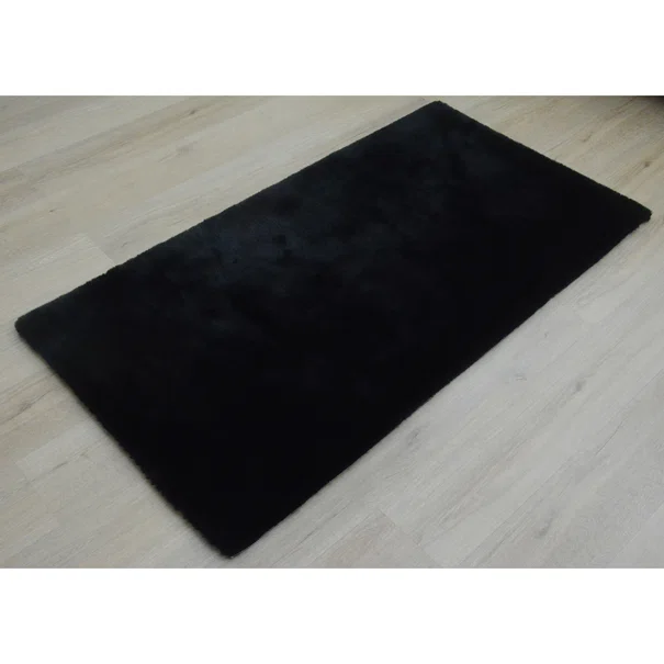 Χαλί Διαδρόμου Γούνινο (80x150) New Plan Puffy FC9 Black
